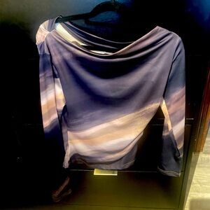 Chic Multicolor Off-Shoulder Top